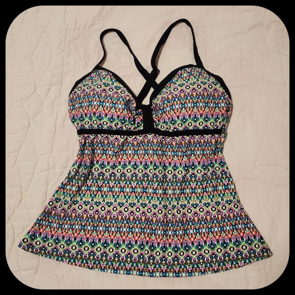 NEXT || Multi-colour Tankini (SIZE 34D)